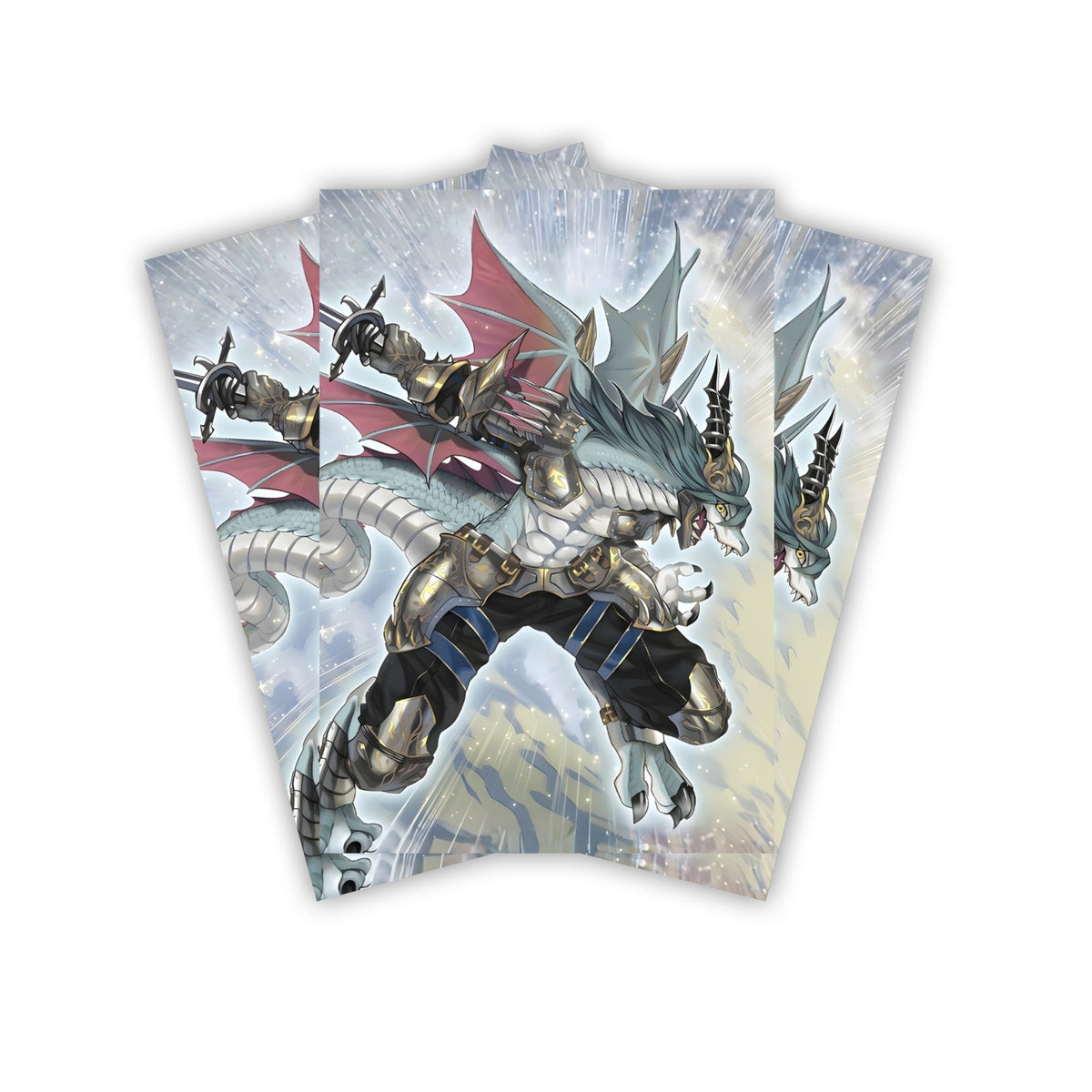 Keep your cards safe and stylish with our borderless card sleeves. Designed edge-to-edge to showcase your artwork, they offer a sleek, modern aesthetic. From LDB Duel, printed with the exclusive Rafale, Champion Fur Hire design for a fresh, premium feel.Fur-Hire-yugioh-mtg-pokemon-card-protection-standard-japanese-dragon-shield-LDB-Duel-borderless