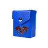 Enhance your TCG storage with the Red Dragon Archfiend Mach 2 Blue deck box, available in options for 60 or 80 single-card sleeves. Sold by LDB Duel. Crafted from durable faux leather, it includes a built-in belt loop, a strong magnetic snap, and showcases our exclusive Red Dragon Archfiend design—ideal for TCG enthusiasts on the move! Scarlight-Red-Dragon-yugioh-custom-deck-portable-collector-LDB-Duel-blue