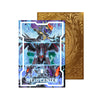 Level up your game with our custom-printed metal field centers, featuring exclusive Red-Eyes Zombie Dragon artwork in gold metal. Durable, scratch-resistant, and embossed with the iconic Yu-Gi-Oh! card back, these slim field centers fit perfectly in card sleeves. Red-Eyes-yugioh-mtg-pokemon-metal-card-embossed-design-custom-artwork-duel-accessories-ldb-duel