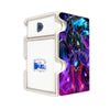 Here is the Right View of the Red-Eyes and Phantom Knights Mach 3 White Deck Box. Ancient-Cloak-yugioh-deck-tray-dice-tray-LDB-Duel