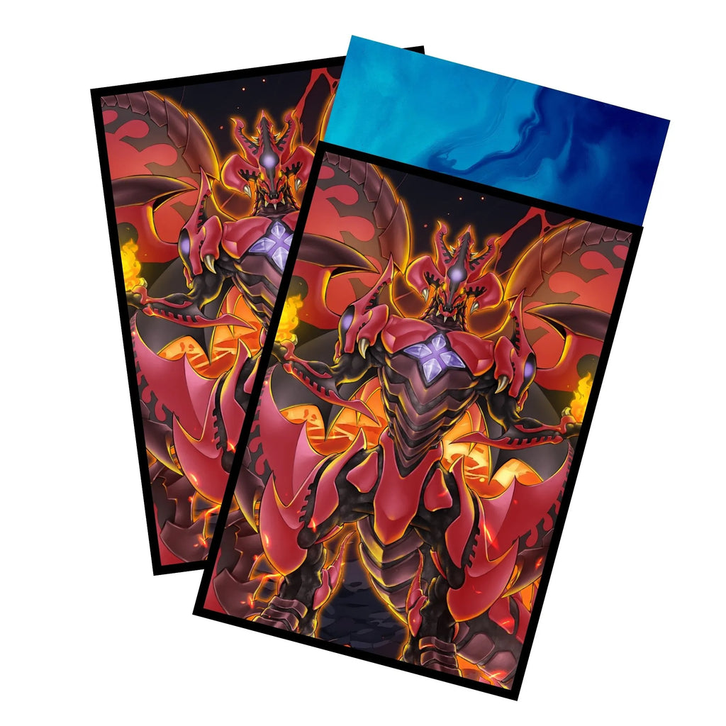 Red Supernova Dragon Card Sleeves