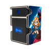 Here is the Right View of the Riftbound | League of Legends Mach 3 Black Deck Box. Last-Breath-anime-deck-tray-dice-tray-LDB-Duel