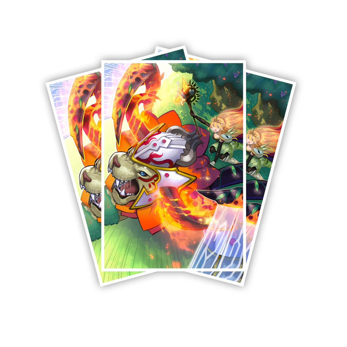 Blazing Cartesia, las fundas virtuosas para cartas 