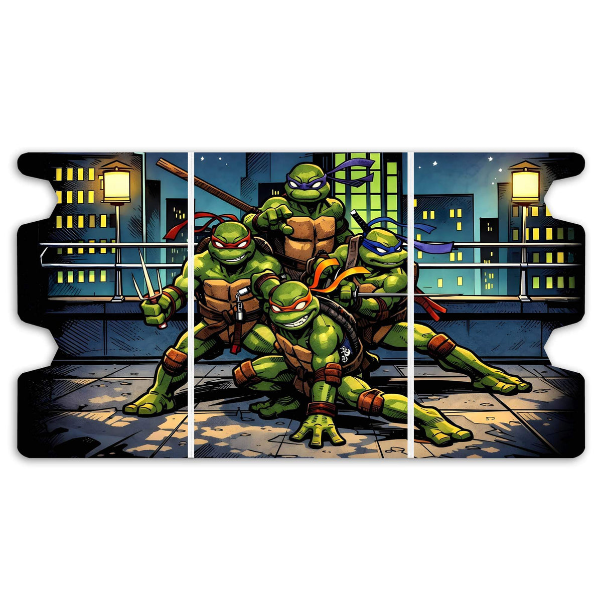 Here is the Full Lid Design of the Rooftop Vigilante Mach 3 White Deck Box. Raphael-mtg-custom-deck-portable-collector-LDB-Duel