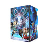 Here's another quality black deck box from LDB Duel featuring our exclusive Runick Archetype art. Fits all types of trading card games, including Pokémon, Yu-Gi-Oh! and Magic The Gathering. The perfect card holder for the TCG player safely holds up to 100 double-sleeved cards. EVEN in extra thick sleeves. Comes with a pull-out dice tray. Runick-yugioh-tcg-accessories-card-storage-LDB-Duel