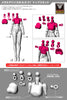 Megami Device M.S.G 01 "Skin Color C Top Set"