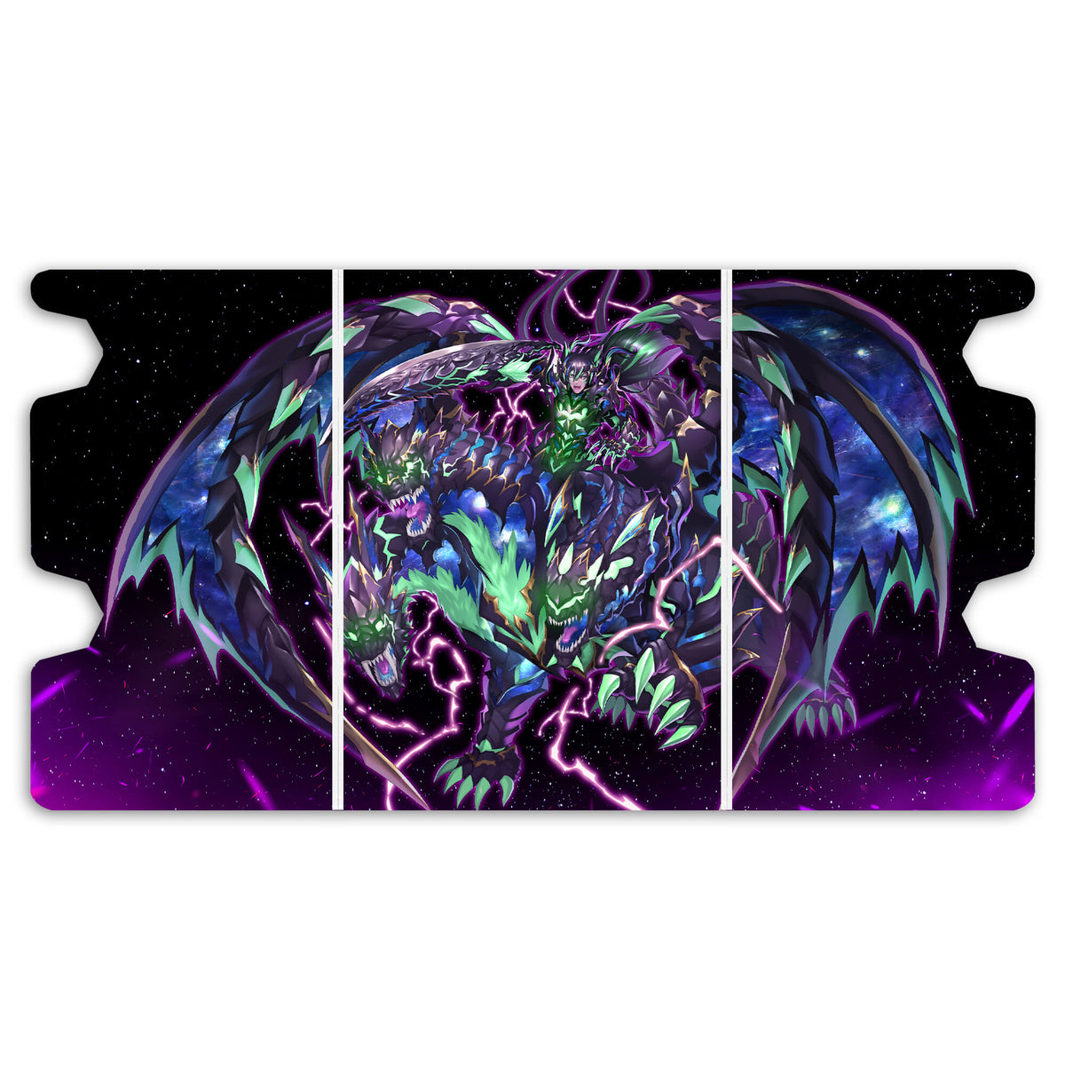 Here is the Full Lid Design of the Scareclaw Mach 3 White Deck Box. Alternative-yugioh-custom-deck-portable-collector-LDB-Duel