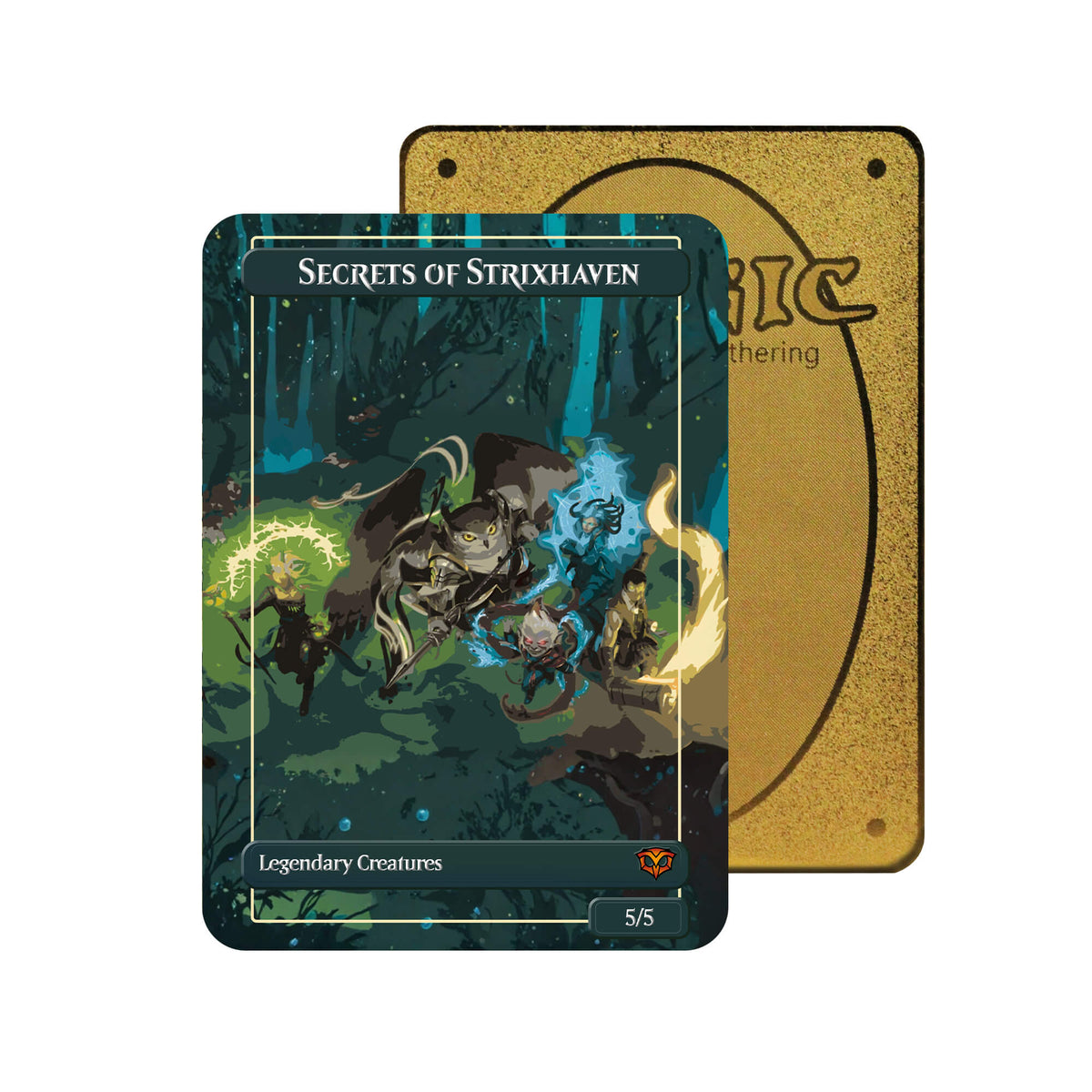 Secrets of Strixhaven Metal Orica Card