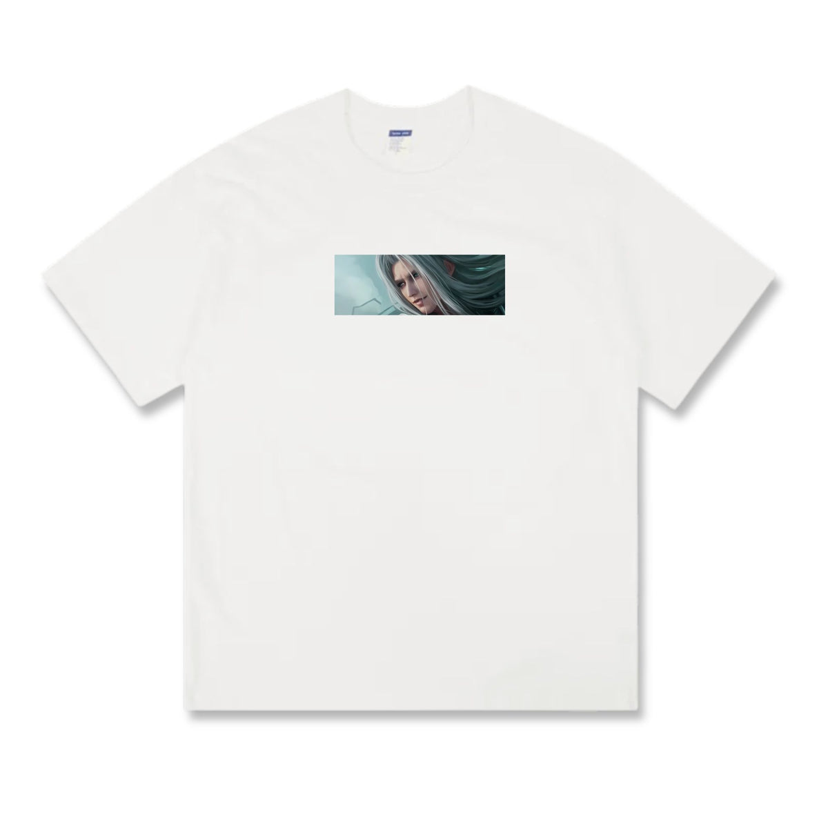 Step up your style with the premium Sephiroth, Planet's Heir T-shirt design from LDB Duel. Made from soft, breathable cotton and printed with vibrant DTF artwork, this white t-shirt is built for comfort and lasting wear. Choose your look with front design options like a small chest logo or bold center print. Perfect for anime lovers, TCG players, and gaming fans everywhere. Soldier-anime-yugioh-tcg-accessories-tshirt-LDB-Duel
