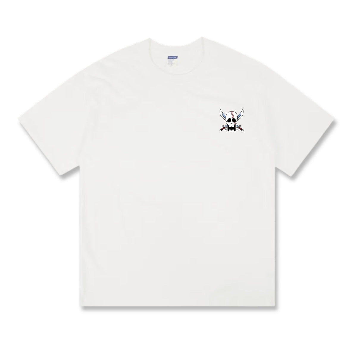 Step up your style with the premium Shanks Wanted Poster T-shirt design from LDB Duel. Made from soft, breathable cotton and printed with vibrant DTF artwork, this white t-shirt is built for comfort and lasting wear. Choose your look with front design options like a small chest logo or bold center print. Perfect for anime lovers, TCG players, and gaming fans everywhere. Akagami-anime-yugioh-tcg-accessories-tshirt-LDB-Duel