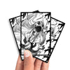 Enhance your cards with our elegant black border card sleeves, featuring a sleek, sophisticated design for a bold, modern aesthetic. From LDB Duel. Perfect for showcasing your collection, these sleeves are printed with our exclusive Shinigami Hollow White design. Bleach-yugioh-mtg-pokemon-card-protection-standard-japanese-dragon-shield-LDB-Duel-black