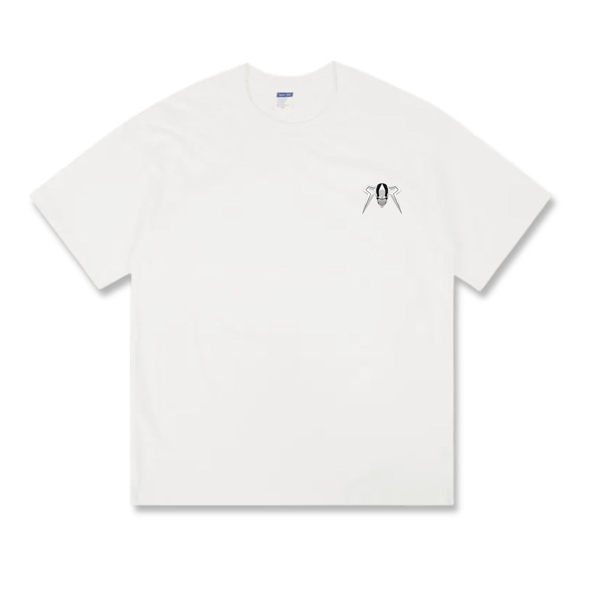 Step up your style with the premium Shinigami Hollow White T-shirt design from LDB Duel. Made from soft, breathable cotton and printed with vibrant DTF artwork, this white t-shirt is built for comfort and lasting wear. Choose your look with front design options like a small chest logo or bold center print. Perfect for anime lovers, TCG players, and gaming fans everywhere. Ichigo-anime-yugioh-tcg-accessories-tshirt-LDB-Duel
