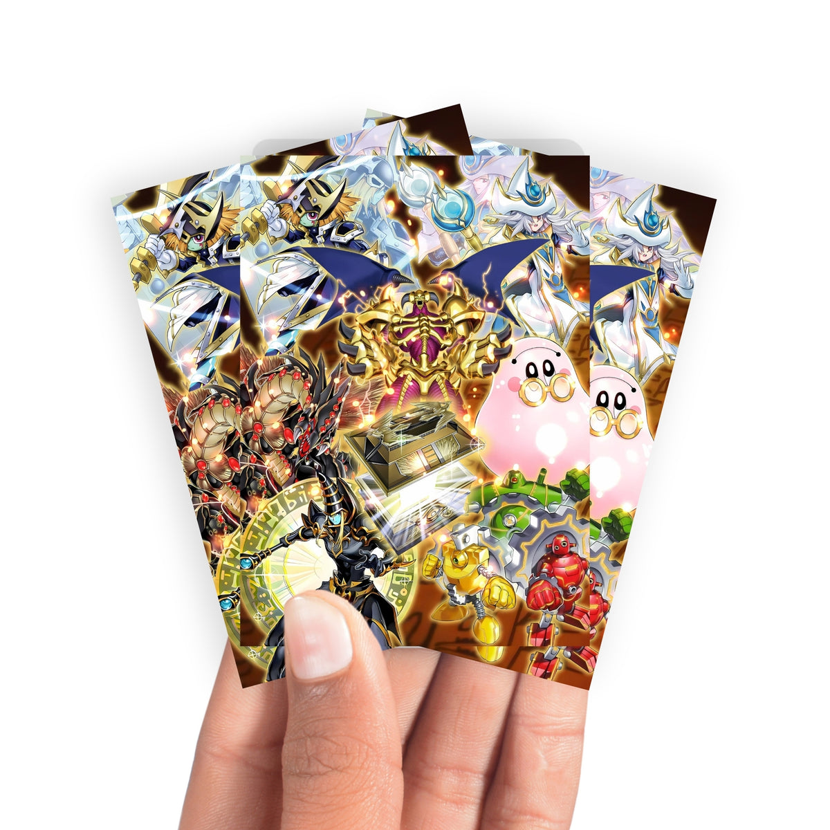 Keep your cards safe and stylish with our borderless card sleeves. Designed edge-to-edge to showcase your artwork, they offer a sleek, modern aesthetic. From LDB Duel, printed with the exclusive Shining Sarcophagus design for a fresh, premium feel.Sarcophagus-yugioh-mtg-pokemon-card-protection-standard-japanese-dragon-shield-LDB-Duel-borderless