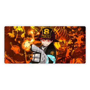 Elevate your gaming experience with LDB Duel featuring our exclusive Shinra Kusakabe mouse pad! Crafted with a smooth cloth surface for unparalleled mouse accuracy and a non-slip rubber base for rock-solid stability, this 35x16-inch masterpiece combines stunning design with top-tier functionality. And with its machine-washable build, keeping it clean is a breeze!Maki-Oze-anime-yugioh-mtg-pokemon-custom-artwork-premium-durable-rubber-ldb-duel 