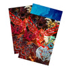 Keep your cards safe and stylish with our borderless card sleeves. Designed edge-to-edge to showcase your artwork, they offer a sleek, modern aesthetic. From LDB Duel, printed with the exclusive Signer Dragons design for a fresh, premium feel.Legendary-Dragon-yugioh-card-protection-standard-japanese-dragon-shield-LDB-Duel-borderless