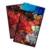Enhance your cards with our elegant black border card sleeves, featuring a sleek, sophisticated design for a bold, modern aesthetic. From LDB Duel. Perfect for showcasing your collection, these sleeves are printed with our exclusive Signer Dragons design. Legendary-Dragon-yugioh-card-protection-standard-japanese-dragon-shield-LDB-Duel-black