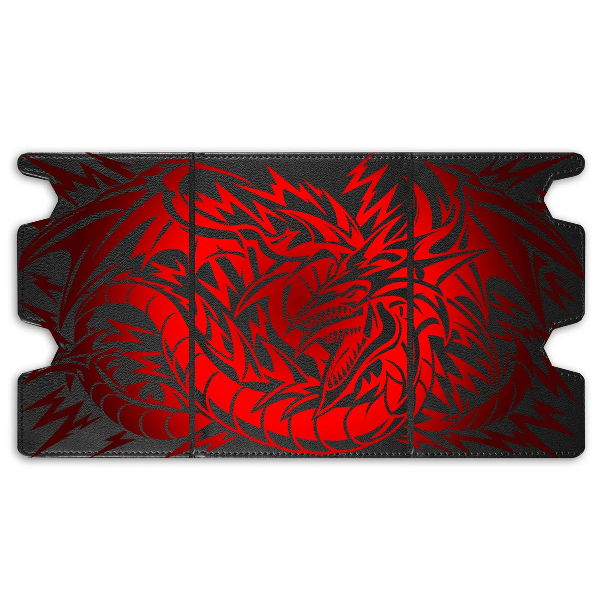 Here is the Full Lid Design of the Sky Dragon of Osiris Mach 3 Black Deck Box. Slifer-the-Sky-Dragon-yugioh-custom-art-leather-durable-LDB-Duel