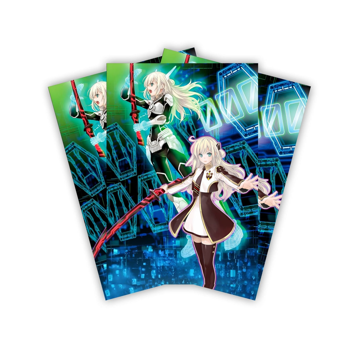 Keep your cards safe and stylish with our borderless card sleeves. Designed edge-to-edge to showcase your artwork, they offer a sleek, modern aesthetic. From LDB Duel, printed with the exclusive Sky Striker Ace - Raye design for a fresh, premium feel.Sky-Striker-yugioh-mtg-pokemon-card-protection-standard-japanese-dragon-shield-LDB-Duel-borderless
