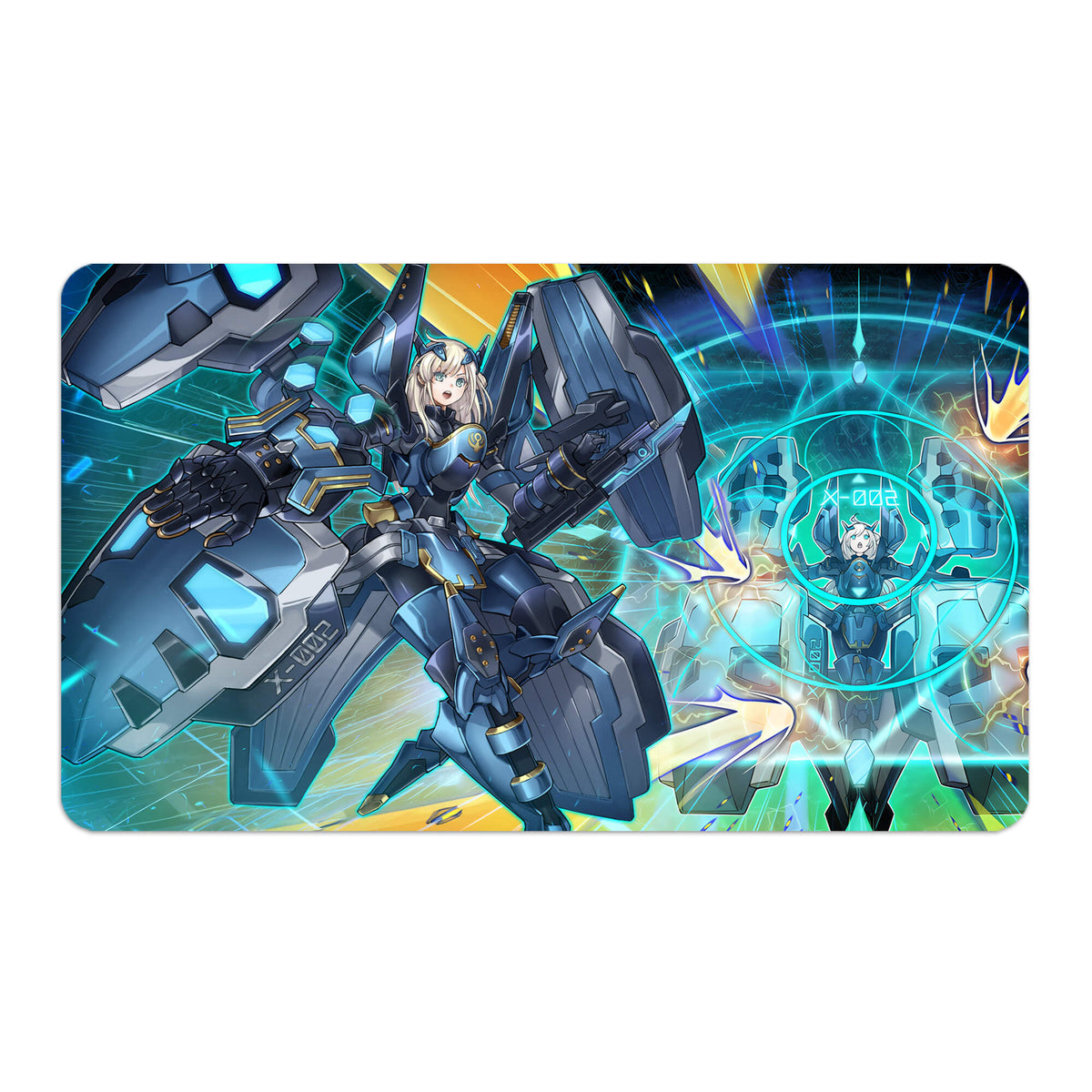 Transform your dueling experience with LDB Duel featuring our exclusive art Sky Striker Ace - Shizuku playmat! Featuring a soft cloth top for smooth card movement and a durable rubber back for a secure grip, this 24x14 inch mat is machine washable and safe for cards and sleeves. Sky-Striker-yugioh-custom-artwork-premium-durable-rubber-ldb-duel