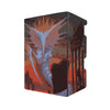 Here's another quality black deck box from LDB Duel featuring our exclusive Sliver Gravemother art. Fits all types of trading card games, including Pokémon, Yu-Gi-Oh! and Magic The Gathering. The perfect card holder for the TCG player safely holds up to 100 double-sleeved cards. EVEN in extra thick sleeves. Comes with a pull-out dice tray. Sliver-mtg-tcg-accessories-card-storage-LDB-Duel