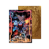 Level up your game with our custom-printed metal field centers, featuring exclusive Solo Leveling: Shadow Shaman artwork in gold metal. Durable, scratch-resistant, and embossed with the iconic Yu-Gi-Oh! card back, these slim field centers fit perfectly in card sleeves. Solo-Leveling-anime-yugioh-mtg-pokemon-metal-card-embossed-design-custom-artwork-duel-accessories-ldb-duel