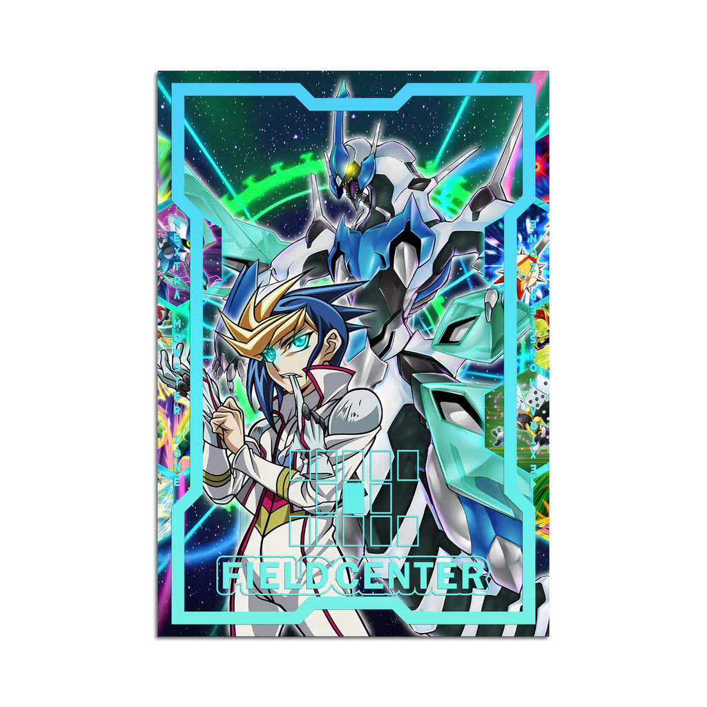 Centro de campo de metal del Dragón Rosa Negra