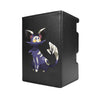 Here's another quality black deck box from LDB Duel featuring our exclusive Spookeon art. Fits all types of trading card games, including Pokémon, Yu-Gi-Oh! and Magic The Gathering. The perfect card holder for the TCG player safely holds up to 100 double-sleeved cards. EVEN in extra thick sleeves. Comes with a pull-out dice tray. Houndour-pokemon-yugioh-mtg-tcg-accessories-card-storage-LDB-Duel