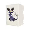 Here's another quality white deck box from LDB Duel featuring our exclusive Spookeon art. Fits all types of trading card games, including Pokémon, Yu-Gi-Oh! and Magic The Gathering. The perfect card holder for the TCG player safely holds up to 100 double-sleeved cards. EVEN in extra thick sleeves. Comes with a pull-out dice tray. Houndour-pokemon-ygo-magic-card_protector-gaming-accesories-LDB-Duel