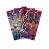 Keep your cards safe and stylish with our borderless card sleeves. Designed edge-to-edge to showcase your artwork, they offer a sleek, modern aesthetic. From LDB Duel, printed with the exclusive Stake Your Soul design for a fresh, premium feel.Vanquish-yugioh-mtg-pokemon-card-protection-standard-japanese-dragon-shield-LDB-Duel-borderless