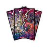 Enhance your cards with our elegant black border card sleeves, featuring a sleek, sophisticated design for a bold, modern aesthetic. From LDB Duel. Perfect for showcasing your collection, these sleeves are printed with our exclusive Stake Your Soul design. Vanquish-yugioh-mtg-pokemon-card-protection-standard-japanese-dragon-shield-LDB-Duel-black