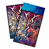 Enhance your cards with our elegant black border card sleeves, featuring a sleek, sophisticated design for a bold, modern aesthetic. From LDB Duel. Perfect for showcasing your collection, these sleeves are printed with our exclusive Stake Your Soul design. Vanquish-yugioh-card-protection-standard-japanese-dragon-shield-LDB-Duel-black