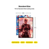 LDBDuel Card Sleeves – Standard Size are designed to fit standard-size trading cards measuring 2.60 × 3.58 inches (66 × 91 mm). Perfect for games such as Magic: The Gathering, Pokémon, Marvel Champions, and other compatible standard-size TCG cards. These custom sleeves allow you to showcase your favorite artwork or personalized designs while adding an extra layer of protection for your cards during gameplay, tournaments, and storage. Pair them with your preferred Matte, Glossy, or Holographic finish 
