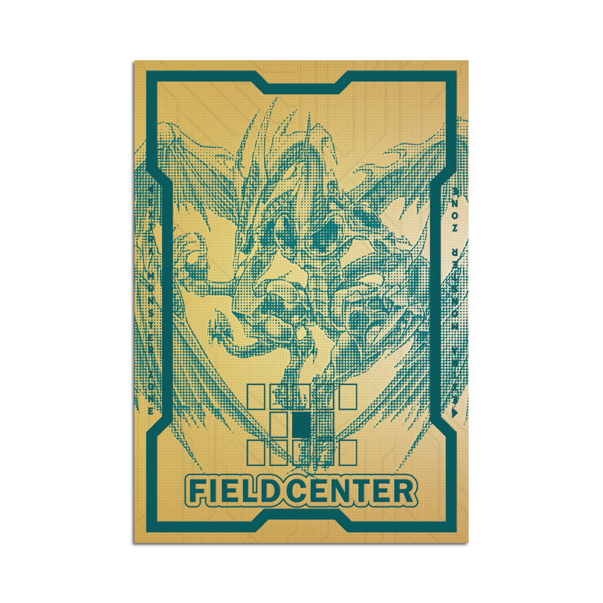 Centro de campo de metal Stardust Dragon