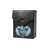 Enhance your TCG storage with the Stardust Dragon Mach 2 Black deck box, available in options for 60 or 80 single-card sleeves. Sold by LDB Duel. Crafted from durable faux leather, it includes a built-in belt loop, a strong magnetic snap, and showcases our exclusive Stardust Dragon design—ideal for TCG enthusiasts on the move! Yusei-Fudo-yugioh-mtg-pokemon-tcg-accessories-card-storage-LDB-Duel-black