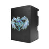 Here's another quality black deck box from LDB Duel featuring our exclusive Stardust Dragon art. Fits all types of trading card games, including Pokémon, Yu-Gi-Oh! and Magic The Gathering. The perfect card holder for the TCG player safely holds up to 100 double-sleeved cards. EVEN in extra thick sleeves. Comes with a pull-out dice tray. Majestic-Star-Dragon-yugioh-mtg-pokemon-tcg-accessories-card-storage-LDB-Duel