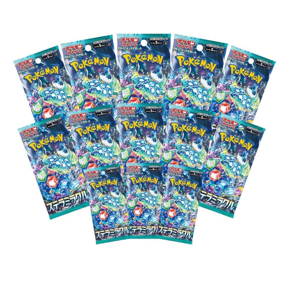 Upgrade your collecting game with LDB Duel featuring our exclusive Stellar Miracle - Japanese Booster Box selection! Perfect for sealed collectors and players alike, each booster box is designed to give you an exciting pack-opening experience with premium cards, chase rares, and set-defining pulls. Whether you're building your deck or expanding your collection, this is the best way to experience the thrill of the PKMN TCG in every box. Terapagos-pokemon-tcg-booster-box-card-LDB-Duel