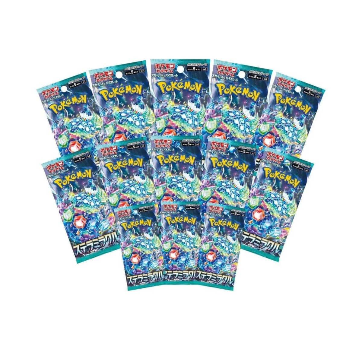 Unleash stellar power with the Japanese Pokémon TCG: Stellar Miracle Booster Box (SV7), featuring 30 booster packs with 5 cards each centered on the Legendary Pokémon Terapagos ex. Discover the powerful debut of Stellar Tera Pokémon ex, alongside fan-favorite hits like Cinderace ex, Galvantula ex, Lacey, and rare Special Art Rares. Available now at LDB Duel Store—grab your box today to illuminate your deck and dominate the duel!
