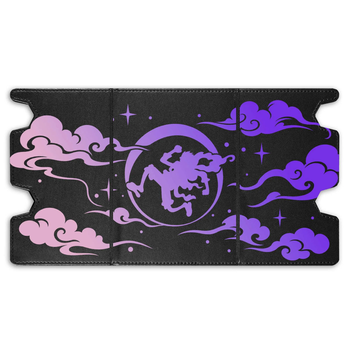 Here is the Full Lid Design of the Sun God Luffy Mach 3 Black Deck Box. Strawhat-Pirates-onepiece-custom-art-leather-durable-LDB-Duel