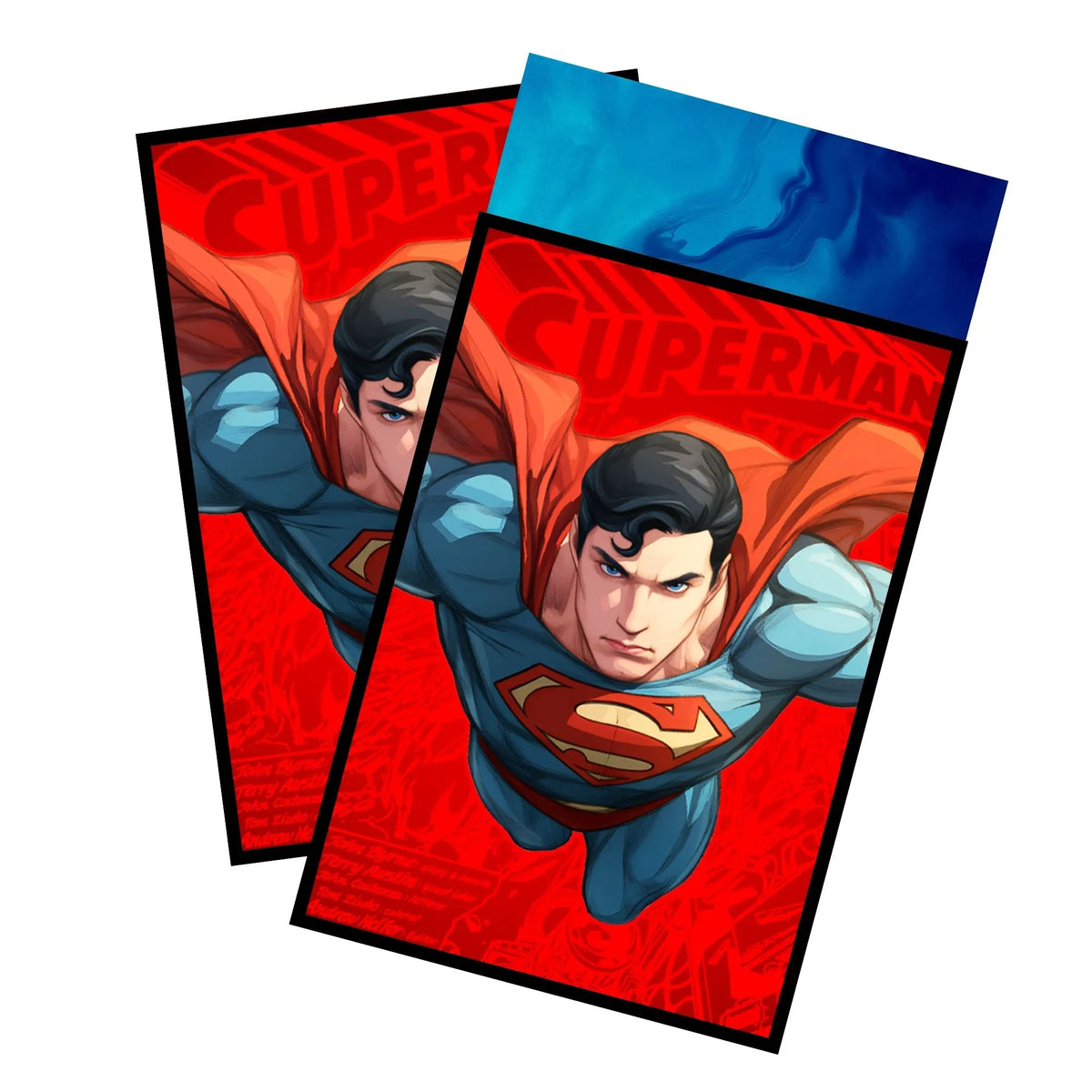 Enhance your cards with our elegant black border card sleeves, featuring a sleek, sophisticated design for a bold, modern aesthetic. From LDB Duel. Perfect for showcasing your collection, these sleeves are printed with our exclusive Superman, The Last Son of Krypton design. Kal-El-mtg-card-protection-standard-japanese-dragon-shield-LDB-Duel-black