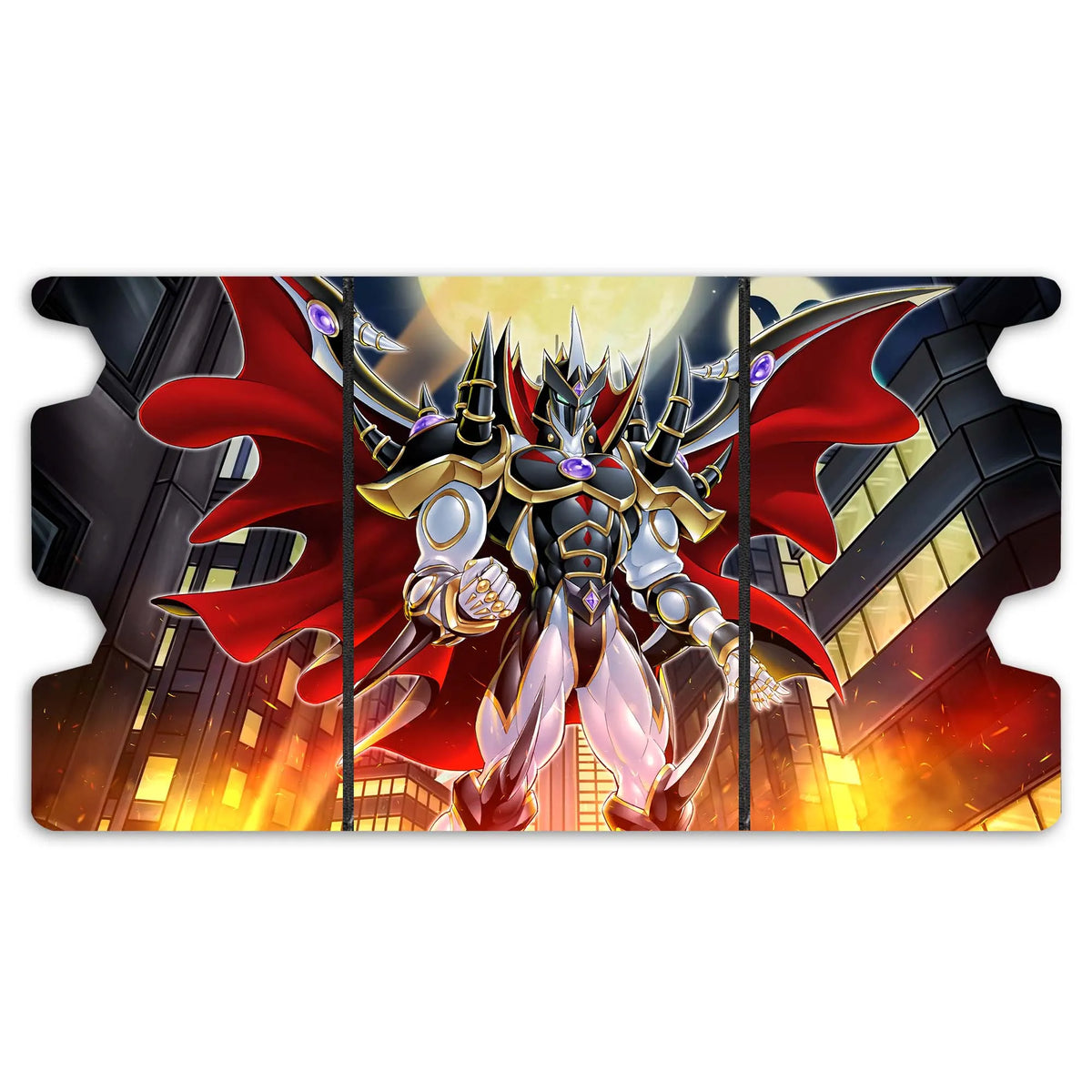 Here is the Full Lid Design of the Supreme Darkness Mach 3 Black Deck Box. Elemental-HERO-yugioh-custom-art-leather-durable-LDB-Duel