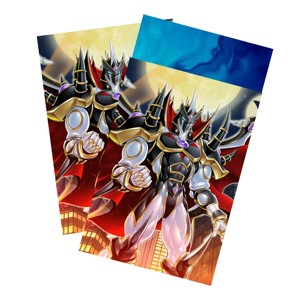 Keep your cards safe and stylish with our borderless card sleeves. Designed edge-to-edge to showcase your artwork, they offer a sleek, modern aesthetic. From LDB Duel, printed with the exclusive Supreme Darkness design for a fresh, premium feel.Evil-HERO-yugioh-card-protection-standard-japanese-dragon-shield-LDB-Duel-borderless