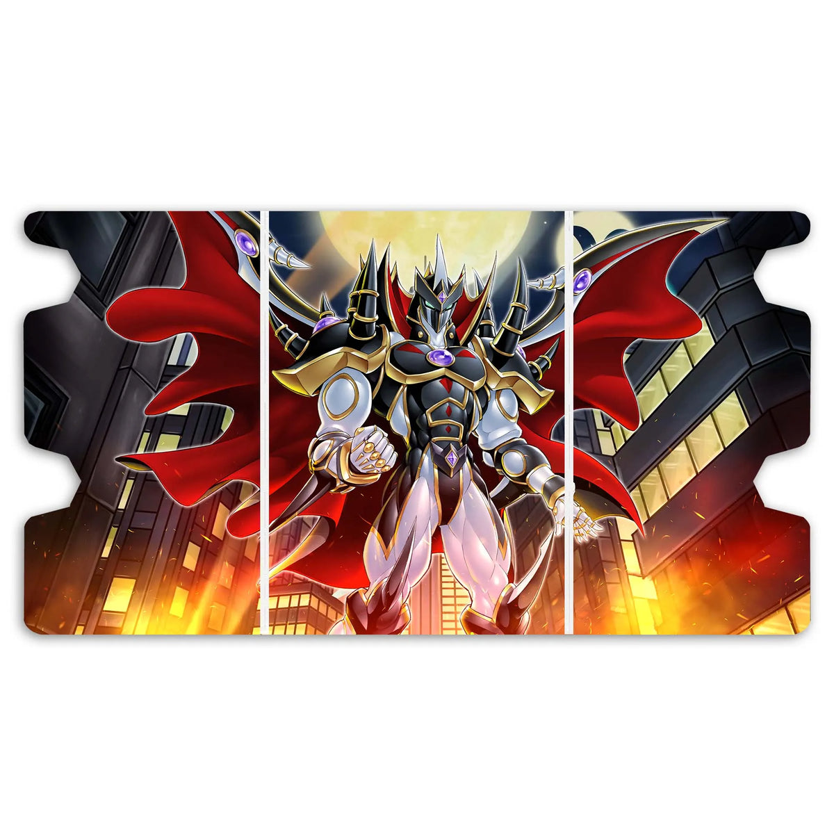Here is the Full Lid Design of the Supreme Darkness Mach 3 White Deck Box. Evil-HERO-yugioh-custom-deck-portable-collector-LDB-Duel