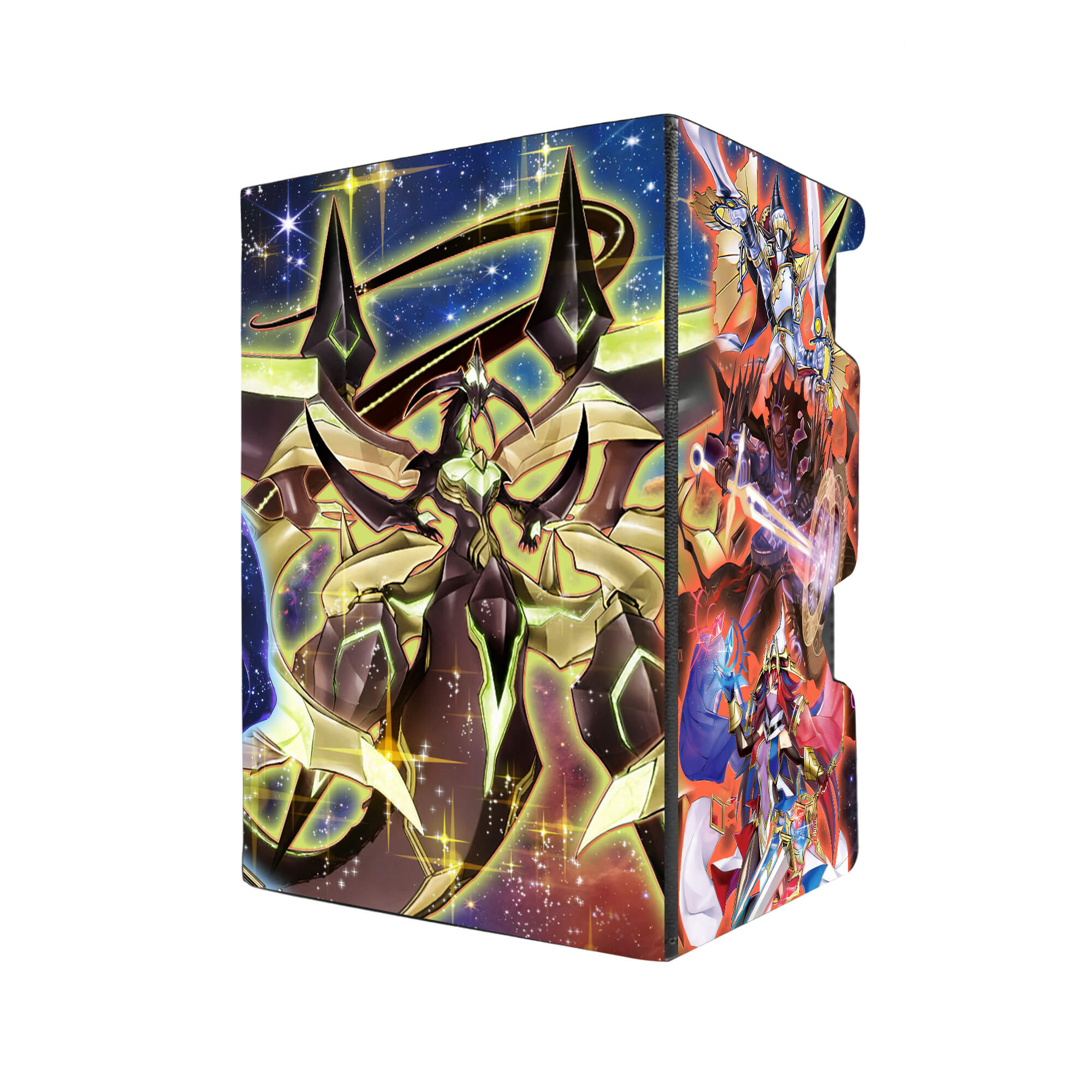 Supreme King Zarc Mach 3 deck box - Holds 100 Double Sleeved Cards LDB Duel Supreme King Zarc Mach 3 deck box - Holds 100 Double Sleeved Cards LDB Duel