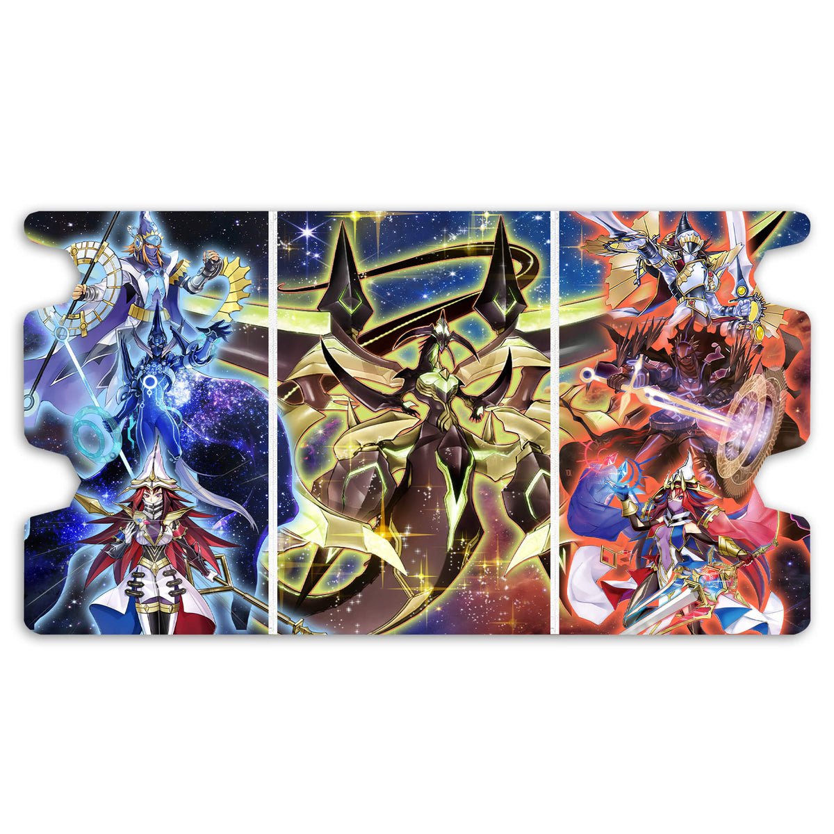 Here is the Full Lid Design of the Supreme King Zarc Mach 3 White Deck Box. Paladin-yugioh-custom-deck-portable-collector-LDB-Duel
