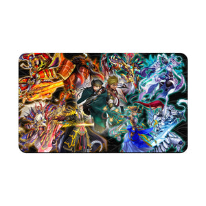 Transform your dueling experience with our exclusive art Sword Soul Archetype playmat from LDB Duel! Featuring a soft cloth top for smooth card movement and a durable rubber back for a secure grip, this 24x14 inch mat is machine washable and safe for cards and sleeves. Chengying-yugioh-mtg-pokemon-custom-artwork-premium-durable-rubber-ldb-duel