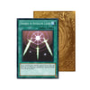 Level up your game with our custom-printed metal orica cards, featuring exclusive Swords of Revealing Light artwork in gold metal. Durable, scratch-resistant, and embossed with the iconic Yu-Gi-Oh! card back, these slim orica cards fit perfectly in card sleeves. Disenchanter-yugioh-mtg-pokemon-metal-card-embossed-design-custom-artwork-duel-accessories-ldb-duel