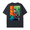 Level up your look with the premium Tanjiro Kamado T-shirt design from LDB Duel. Crafted from soft, breathable cotton and finished with vibrant DTF printing, this black t-shirt is designed for comfort that lasts. Featuring a bold back design, it’s perfect for anime fans, TCG players, and gamers who want to stand out, whether at events, tournaments, or just relaxing with friends.  Demon-Slayer-ygo-magic-tshirt-gaming-accesories-LDB-Duel