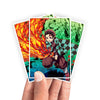 Protect and enhance your cards with our clean and crisp white border card sleeves. Featuring a minimalist design that complements any artwork, these sleeves offer a bright, timeless look. From LDB Duel. Printed with our exclusive Tanjiro Kamado design for a fresh and premium finish. Nezuko-yugioh-mtg-pokemon-card-protection-standard-japanese-dragon-shield-LDB-Duel-white