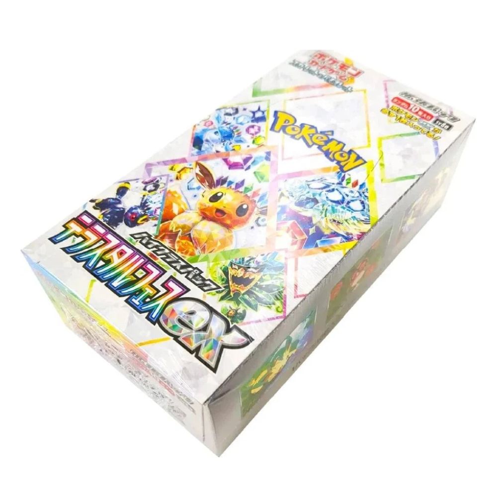 Upgrade your collecting game with LDB Duel featuring our exclusive Terastal Festival EX - Japanese Booster Box selection! Perfect for sealed collectors and players alike, each booster box is designed to give you an exciting pack-opening experience with premium cards, chase rares, and set-defining pulls. Whether you're building your deck or expanding your collection, this is the best way to experience the thrill of the PKMN TCG in every box. Eevee-pokemon-tcg-booster-box-card-LDB-Duel