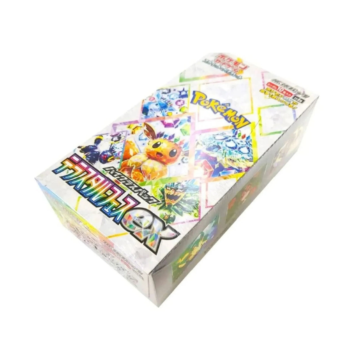 Power up your collection with the Japanese Pokémon TCG: Terastal Fest ex High-Class Booster Box (SV8a), featuring 10 booster packs loaded with 10 cards each, including guaranteed ex Pokémon and stunning Terastallized Eeveelutions. Available now at LDB Duel Store—grab your box today to score rare Secret Rares and top-tier competitive pulls!
